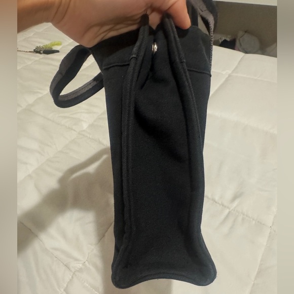 Hermès Cotton Canvas Fourre-Tout in Black/Grey - Picture 6 of 8